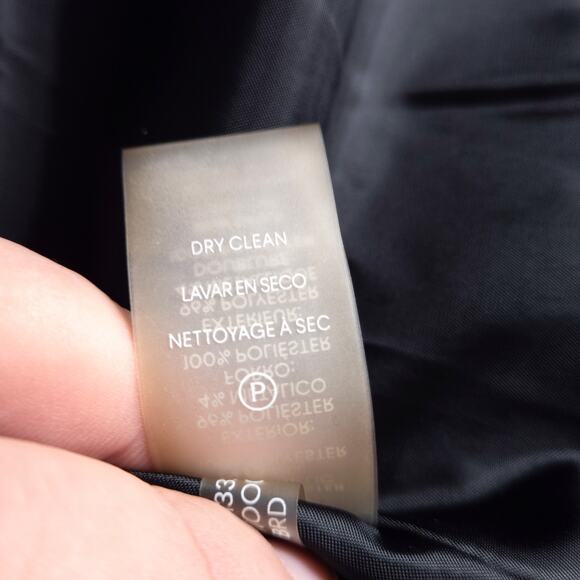 Calvin Klein Women’s Raffia Coat Old Money Office Siren Quiet Luxury Size L - Picture 12 of 12